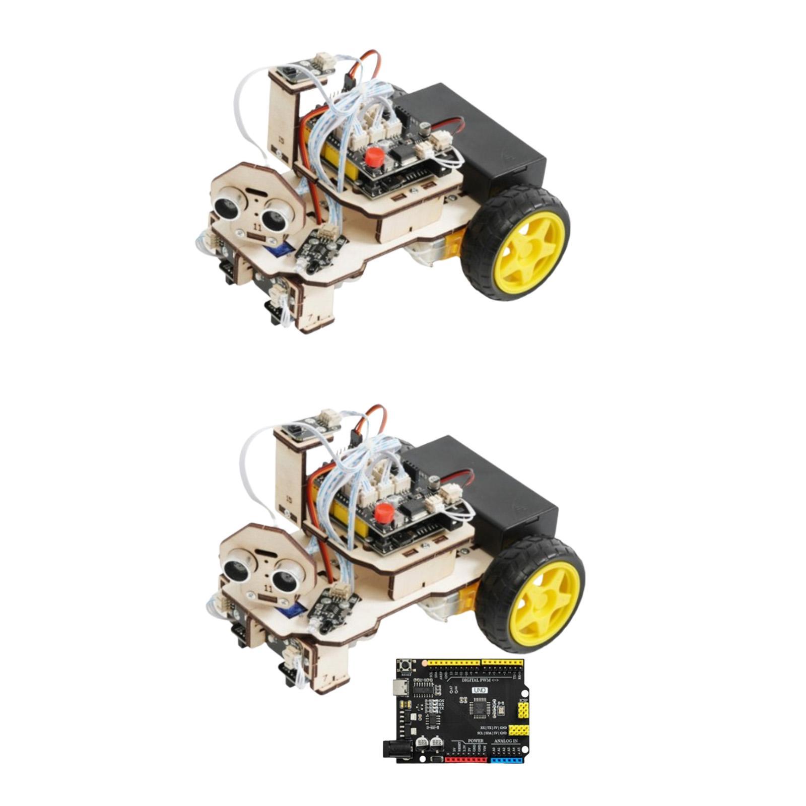 Science Project Robot - روبوت سيارة ذكي للمراهقين والبالغين، لعبة