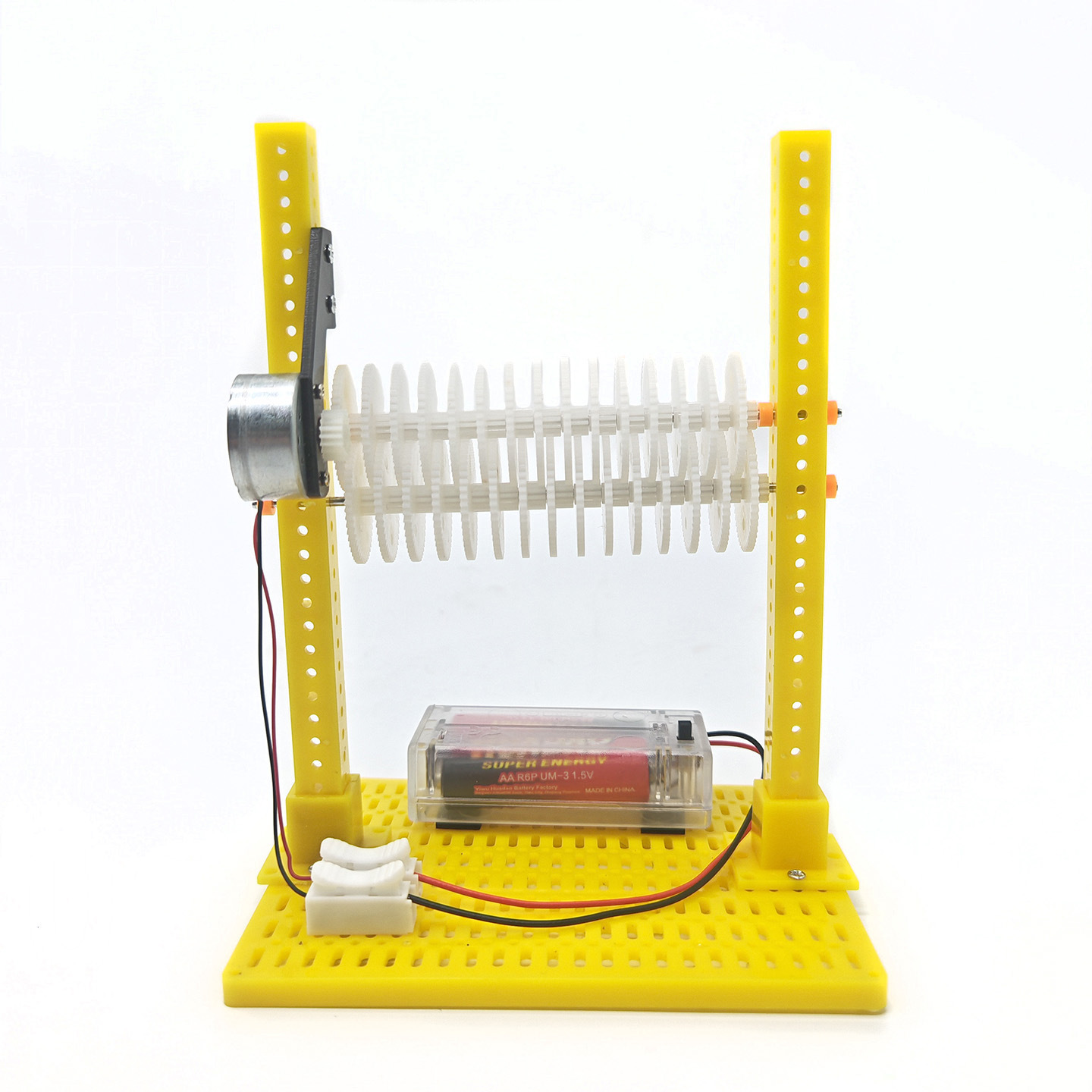 Science Kit - لعبة ألغاز التروس للأطفال رقم. مجموعة