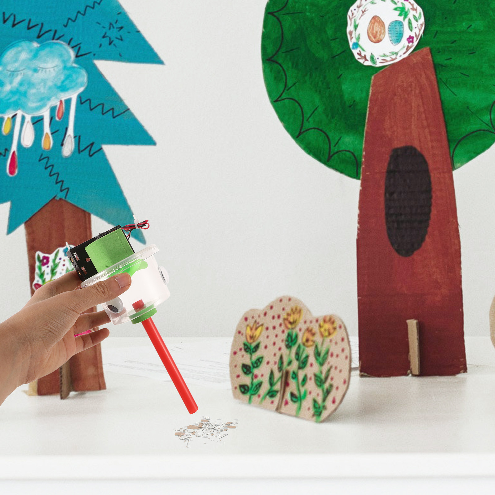 مجموعة مكنسة كهربائية STEM للأ - مراجعة Science Kit وسعره
