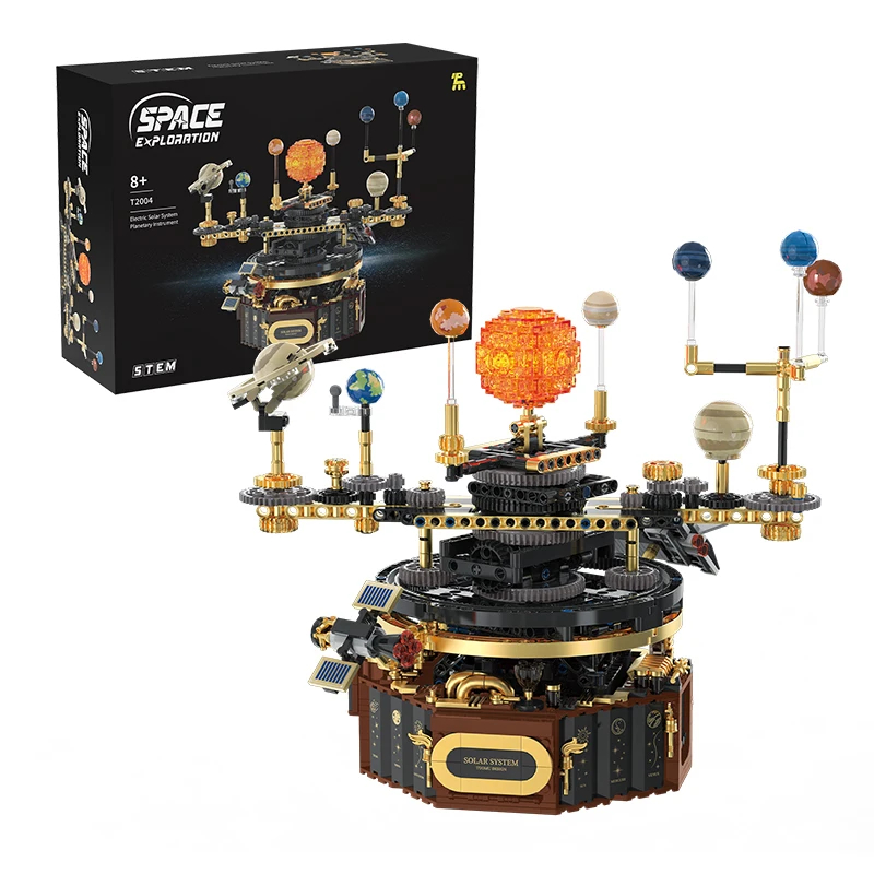 مكعبات بناء STEM، طقم نموذج نظ - مراجعة Solar System Orrery وسعره
