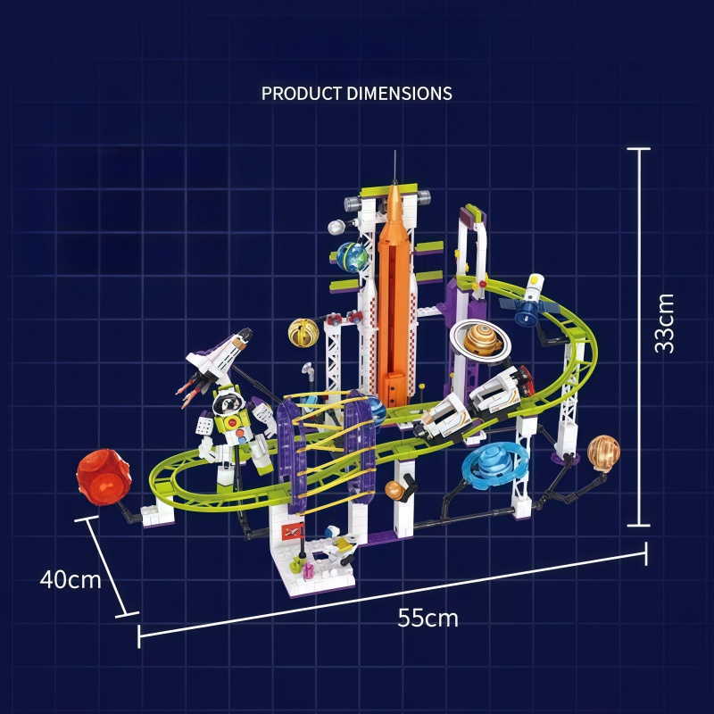 مجموعة بناء قطار الملاهي بثيمة - مراجعة Solar System Orrery وسعره
